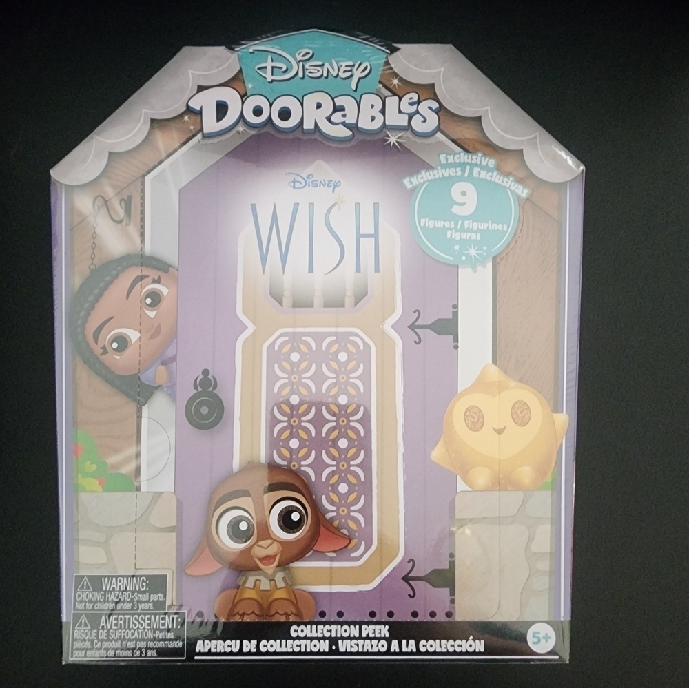 Disney Doorables "Disney Wish" NIB Collector's Pack with 9 Wish Characters